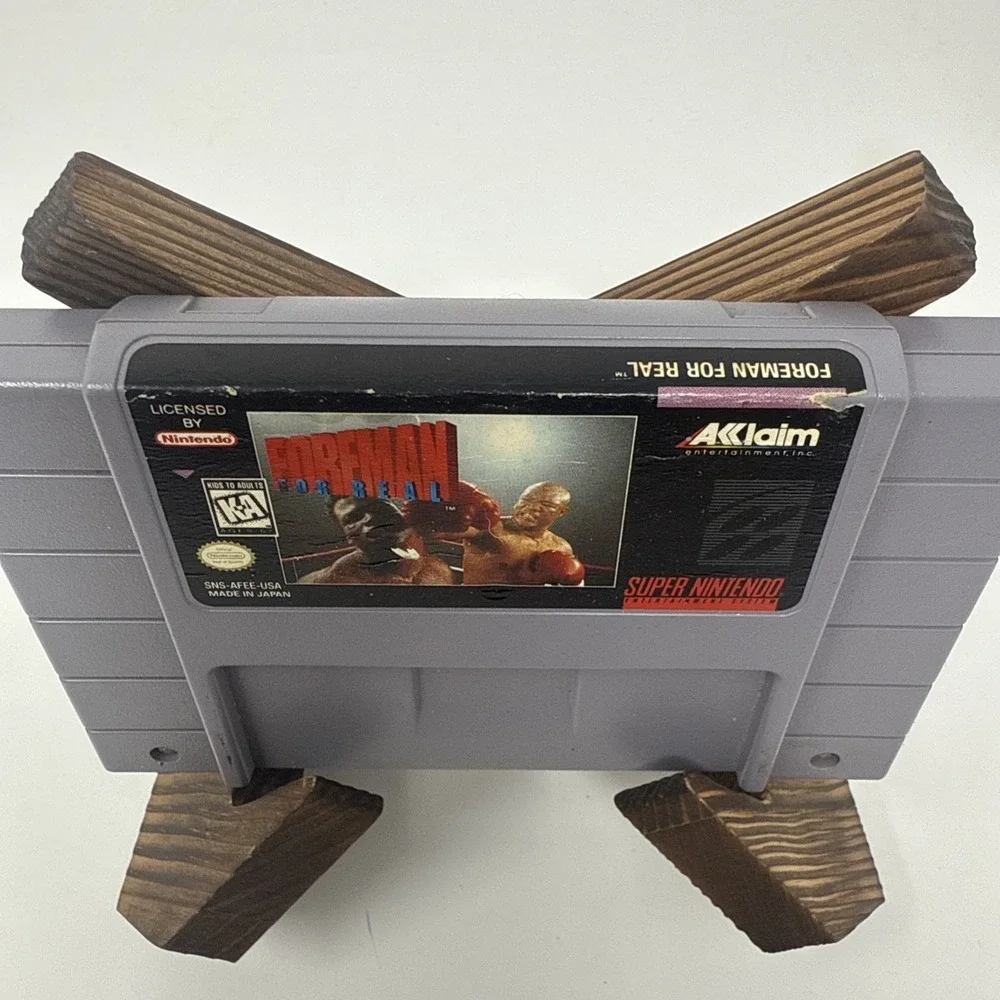 Foreman For‎ Real - Super Nintendo SNES Cartridge Only Authentic